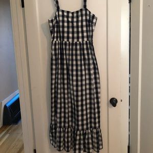 J. Crew checkered dress